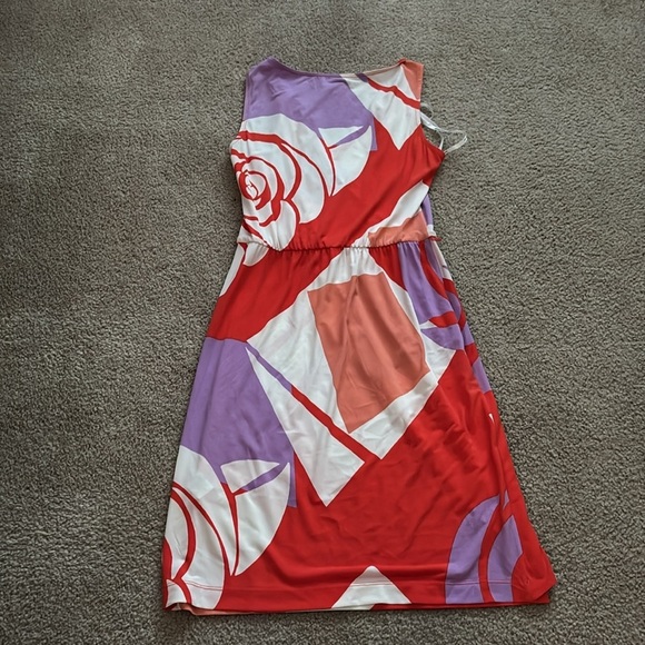 Donna Morgan Floral/Colorful Sleeveless Dress size 2 - Picture 8 of 8